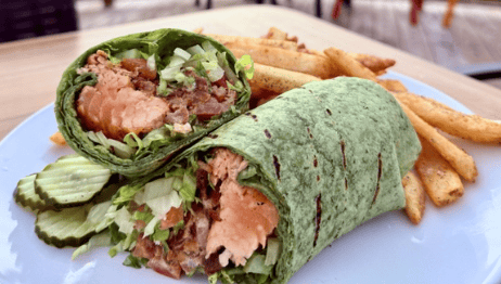 Salmon BLT