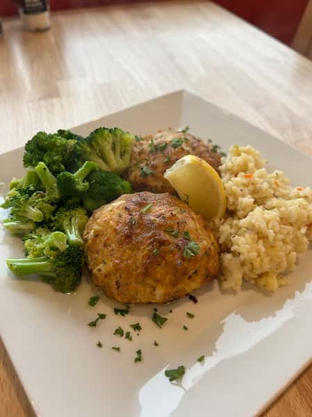 Broccoli and mash