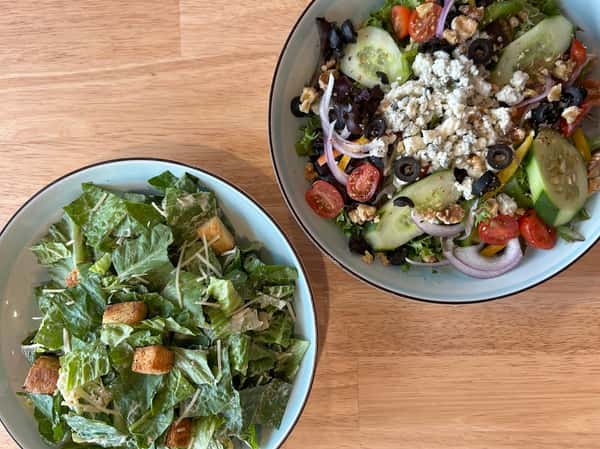 Salad bowls together