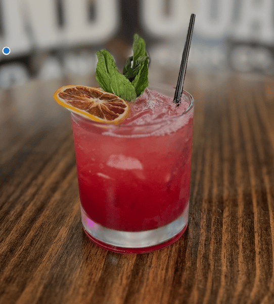 Blackberry Whiskey Smash