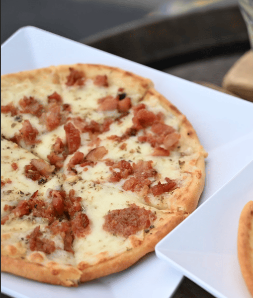 Cheesy Bread with Any Meat Topping