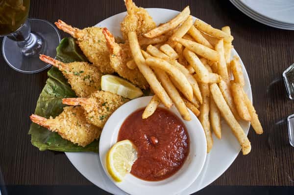 Shrimp Basket Lunch Chef Peter's Bistro American Restaurant in AZ