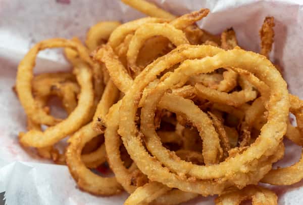 Haystack Onion Rings Menu ZaZing! Primo Pizza Pizza Restaurant in