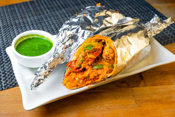 Lamb Kebab Roll (Naan)
