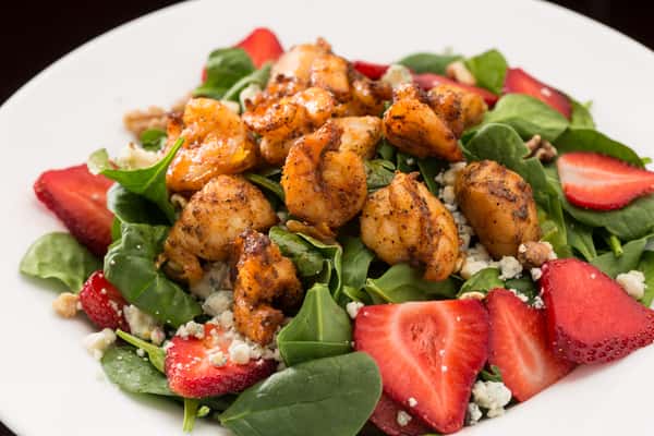 Strawberry, Spinach Feta Salad