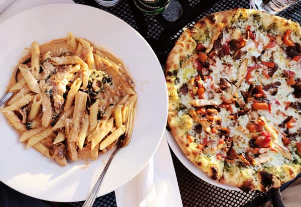 pizza and pasta