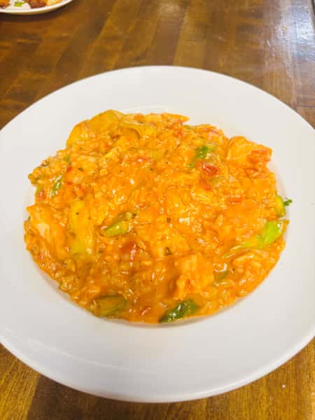 Risotto con Salmone