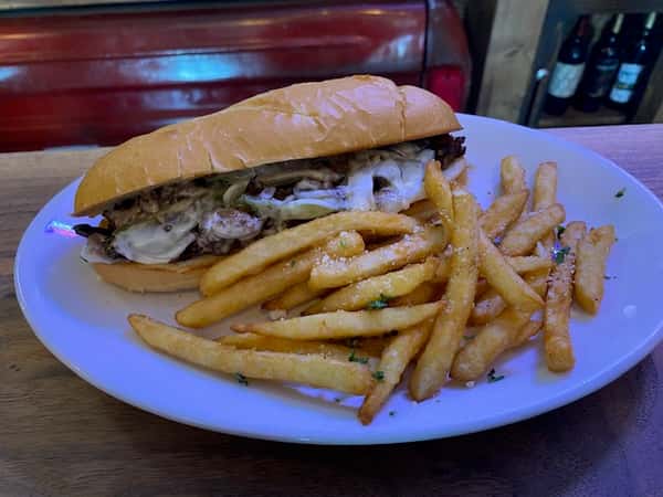 Philly Sirloin Cheesesteak Sub