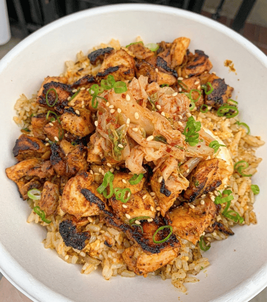 Smoked Chicken Fried Rice