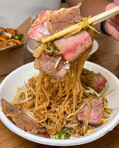 Smoked Brisket Pad Thai