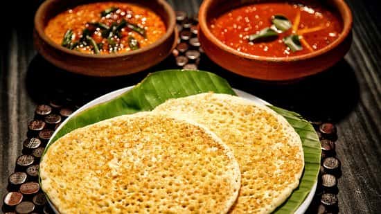 Mutton Curry Kal Dosa
