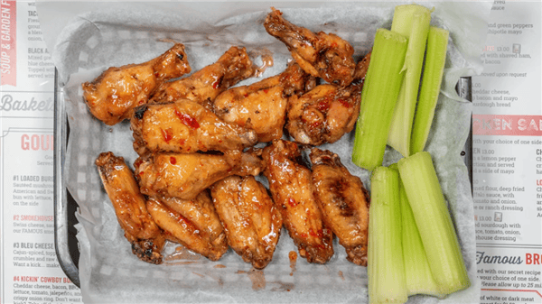 Large Order Traditional Wings + Up to Two Sauces
