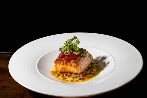 Crispy Skin Faroe Island Salmon