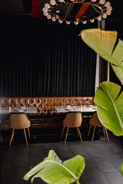 Restaurant dining area