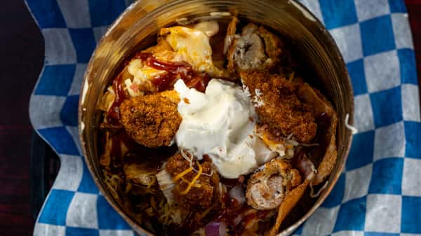 Nachos with chicken