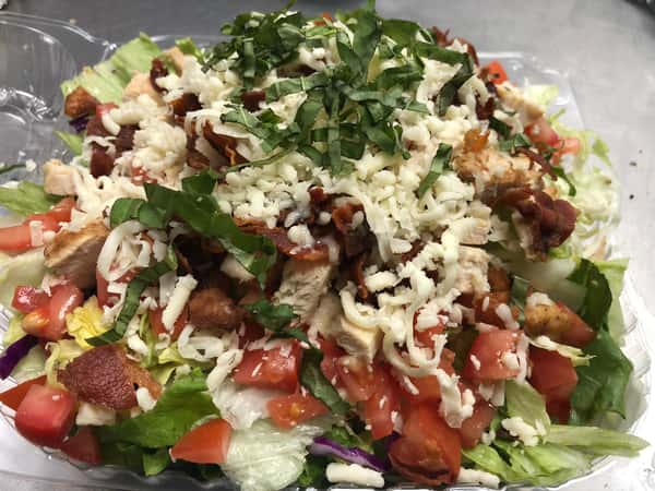 CHOPPED CHICKEN AND BACON SALAD