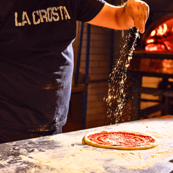 2- 12. 13 -Wed- Social- At La Crosta, we use the freshest, highest-quality ingredients to craft our Neapolitan-style thin-crust pizza. So gather your loved ones and feast on our mouthwatering selections. Come dine in today!.png
