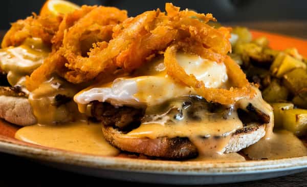 sandwich & onion rings