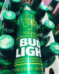 16oz Bud Light Aluminium Bottle