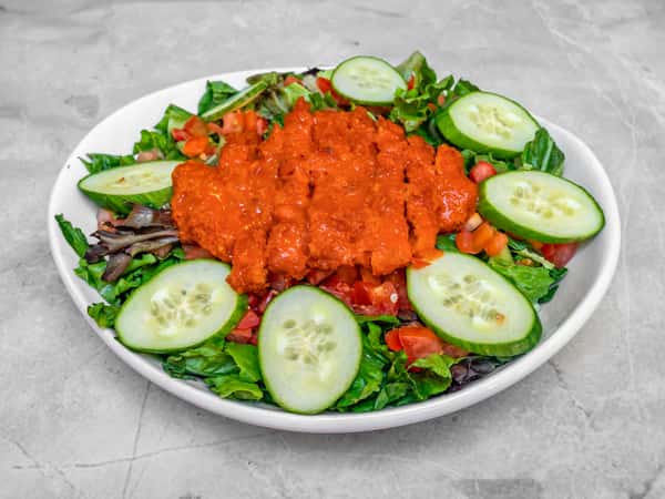 Buffalo Salad W/Chicken