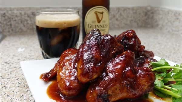 Guinness BBQ Wings  