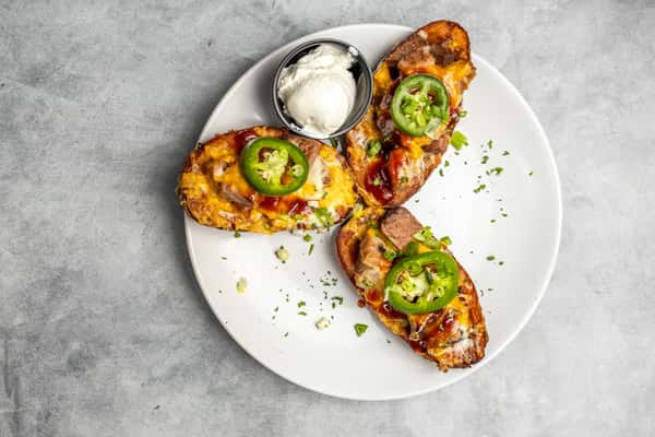Smoked Steak Tater Boats