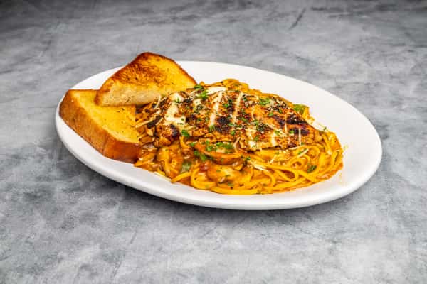 Cajun Chicken & Shrimp Pasta