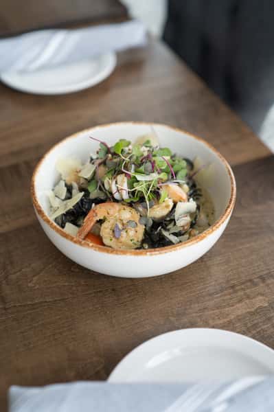 Squid Ink Tagliatelle Dinner Mia Bella