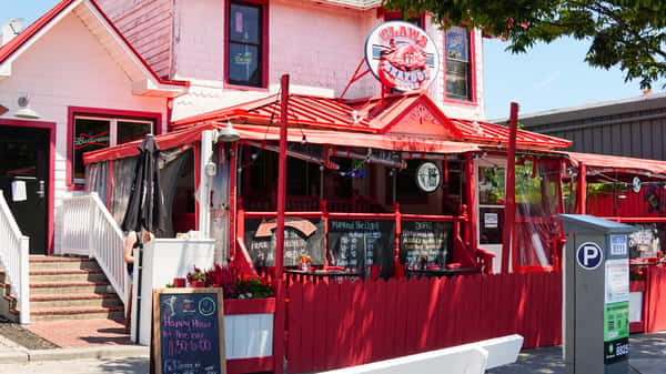 exterior of restaurant
