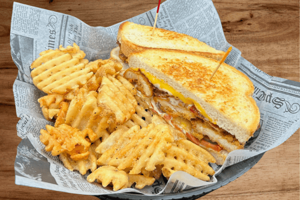 Crispy Chicken Tender Melt