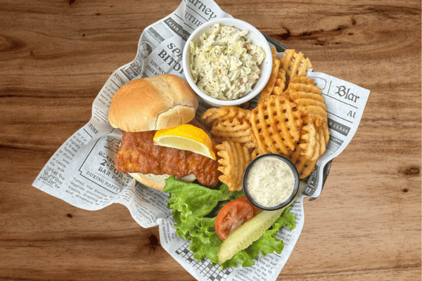 Fibber's Fish Sandwich
