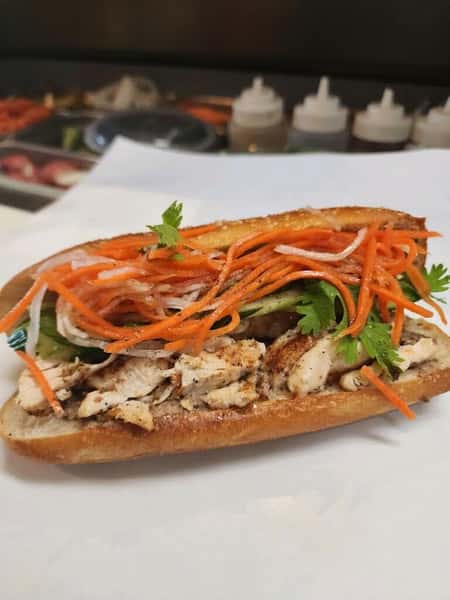 Grilled Chicken Banh Mi