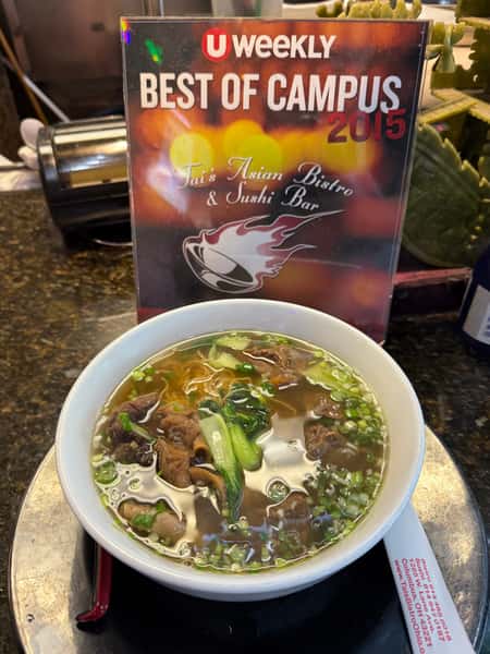 Tai's beef stew noodle soup