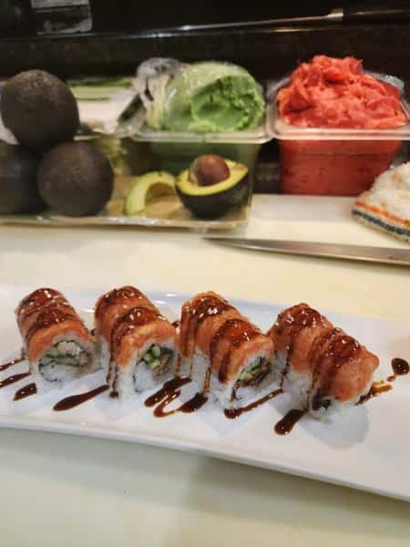 Smoked Sake Roll