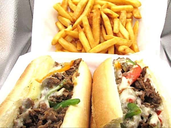 12" Cheesesteak (Meal)