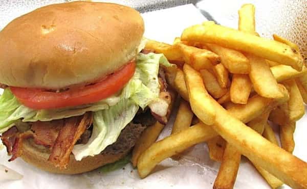 Bacon Cheese Burger (Meal)