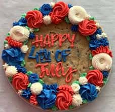 4th of July Cookie Cake