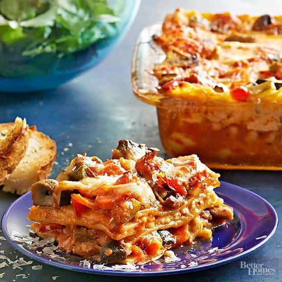 1/2 Size Vegetable Lasagna