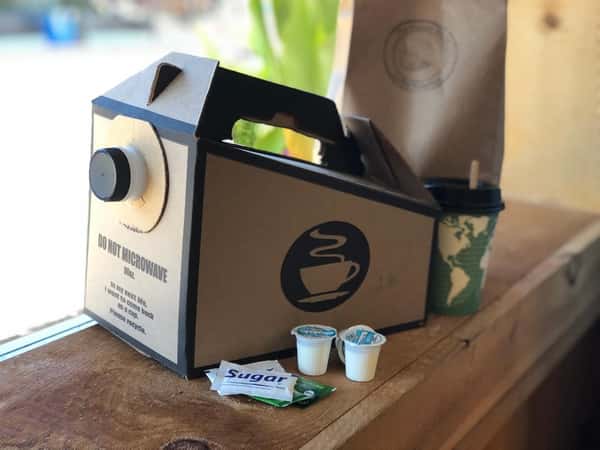 Coffee in a box