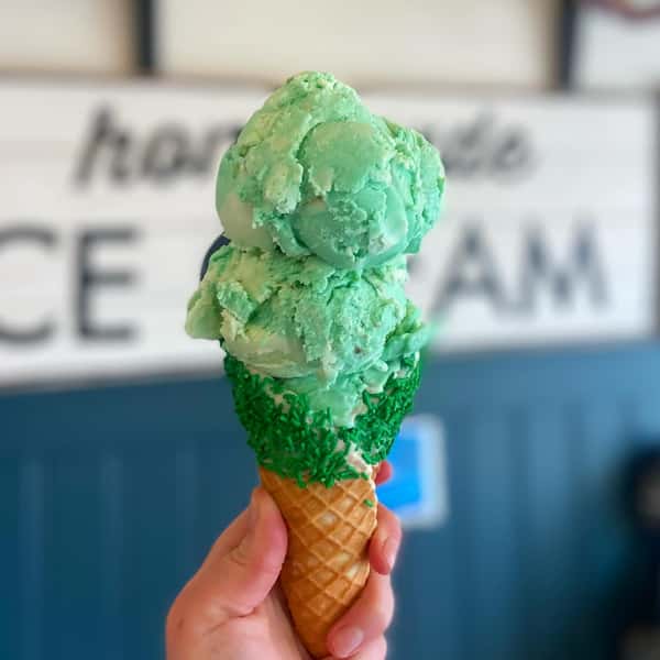 Sour Green Apple ice cream