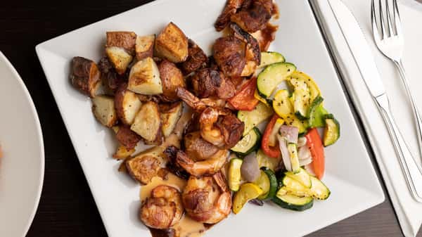 Bacon Wrapped Shrimp Entree