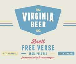 VA Beer Co Free Verse IPA