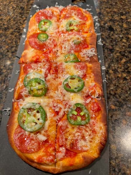 Manchego & Hot Honey Flatbread