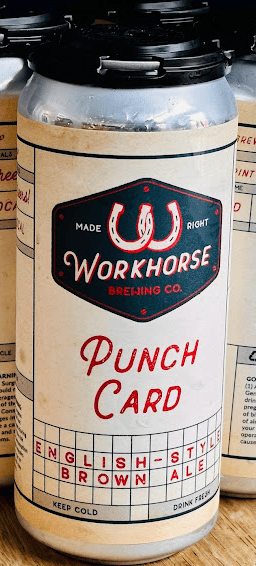 Punch Card #3 - Brown Ale (can pours only)