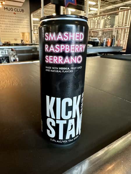KickStand Raspberry Serrano (canned cocktail)