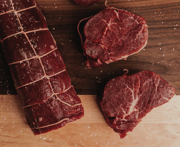 Whole Peeled and Cleaned Certified Angus Beef Tenderloin | $31.99/lb.