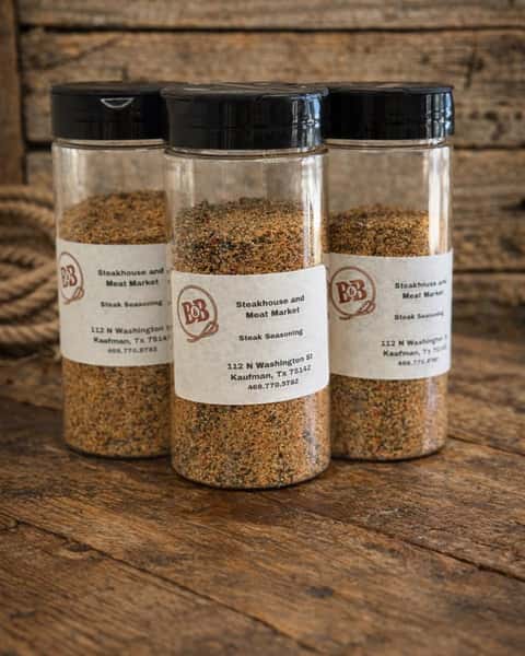 A little shake. A whole lot of B&B flavor. 🥩🔥
B&B Steak Seasoning deserves a spot next to your grill. Try it on steaks, burgers or roasted potatoes and make dinner anything but ordinary.
Add a bottle to your next meat market haul!
#BBSteakSeasoning #GrillTime #BBMeatMarket #ShopLocal