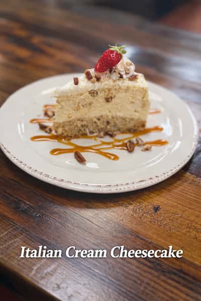 Italian Cream Cheesecake