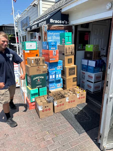 Booze delivery