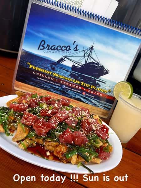 tuna nachoes